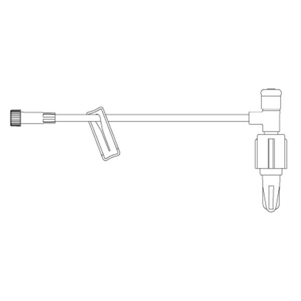 IV Extension Set Lifeshield 5 M/F Adptr Clr Gravity 120/Ca